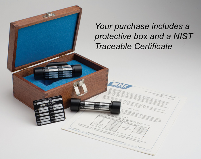 Polarimeter & Saccharimeter Calibration to traceable NIST Standards