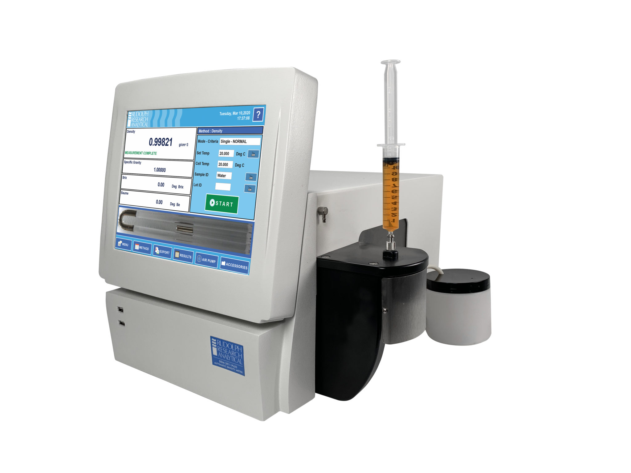Laboratory Automation using Density Meter, Refractometer, Polarimeter